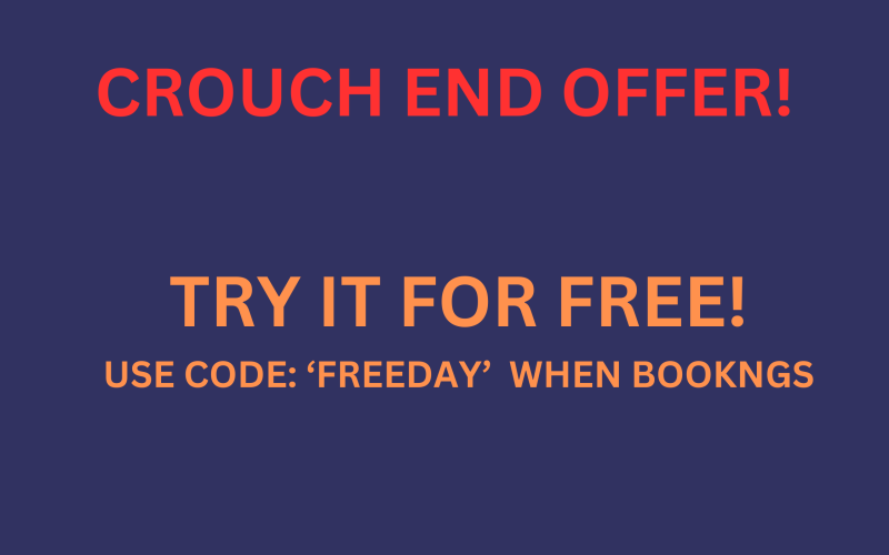 TRY IT FOR FREE! USE CODE ‘FREEDAY’ WHEN BOOKNGS